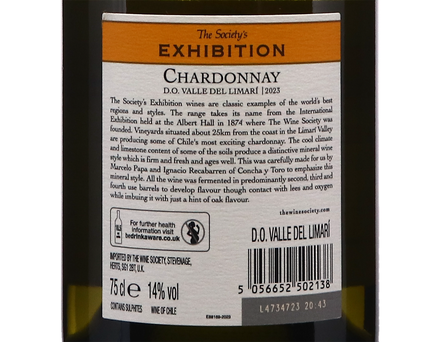 The Society's Exhibition Limari Chardonnay 2023