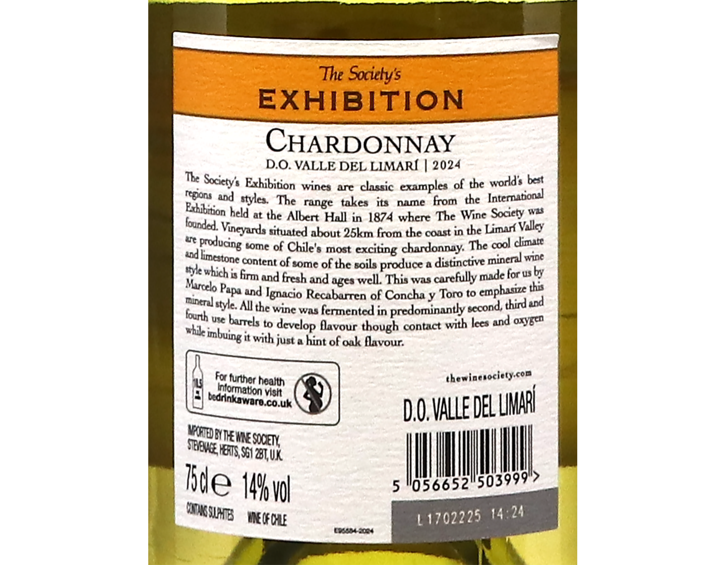 The Society's Exhibition Limarí Chardonnay 2024