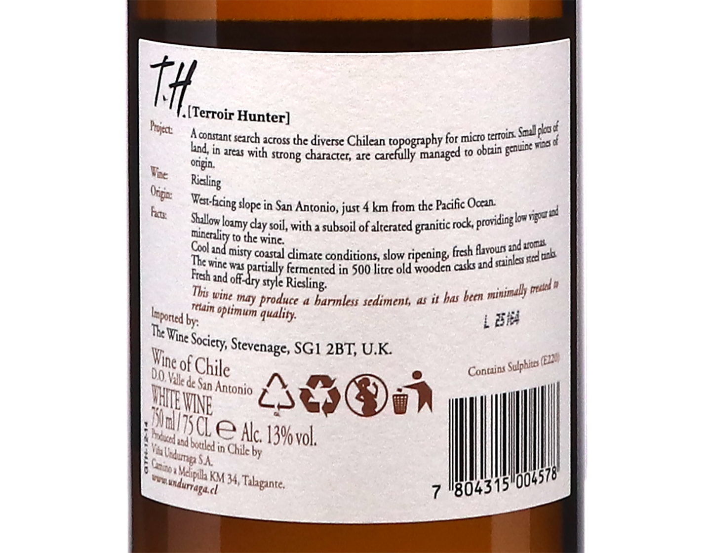 Undurraga TH San Antonio Riesling 2021