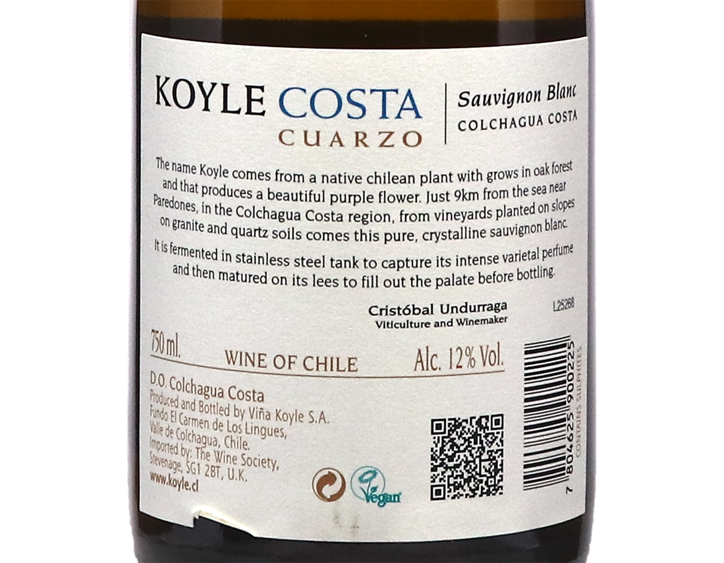 Koyle Costa Rapel Coastal Cuarzo Sauvignon Blanc 2025