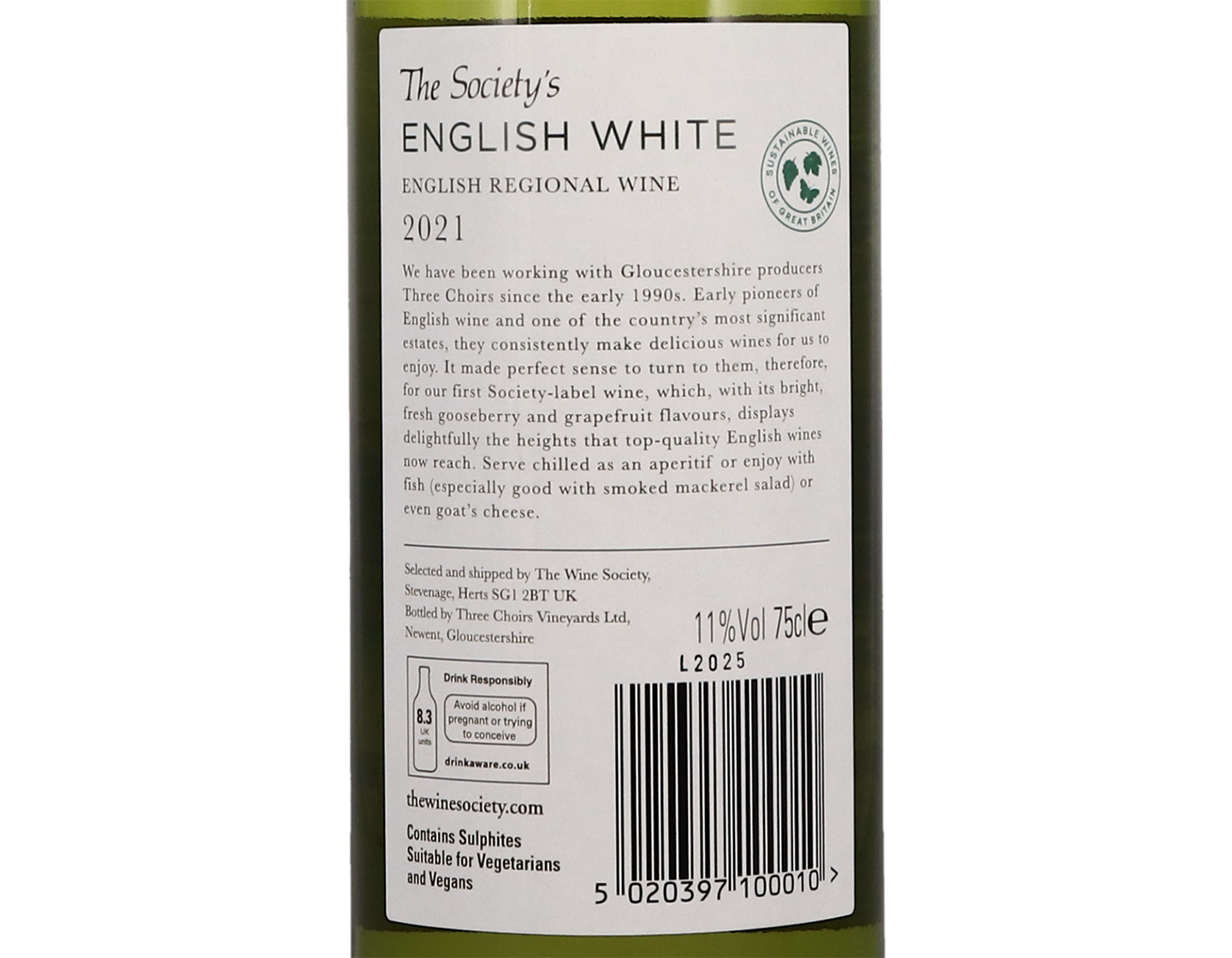 The Society's English White 2021