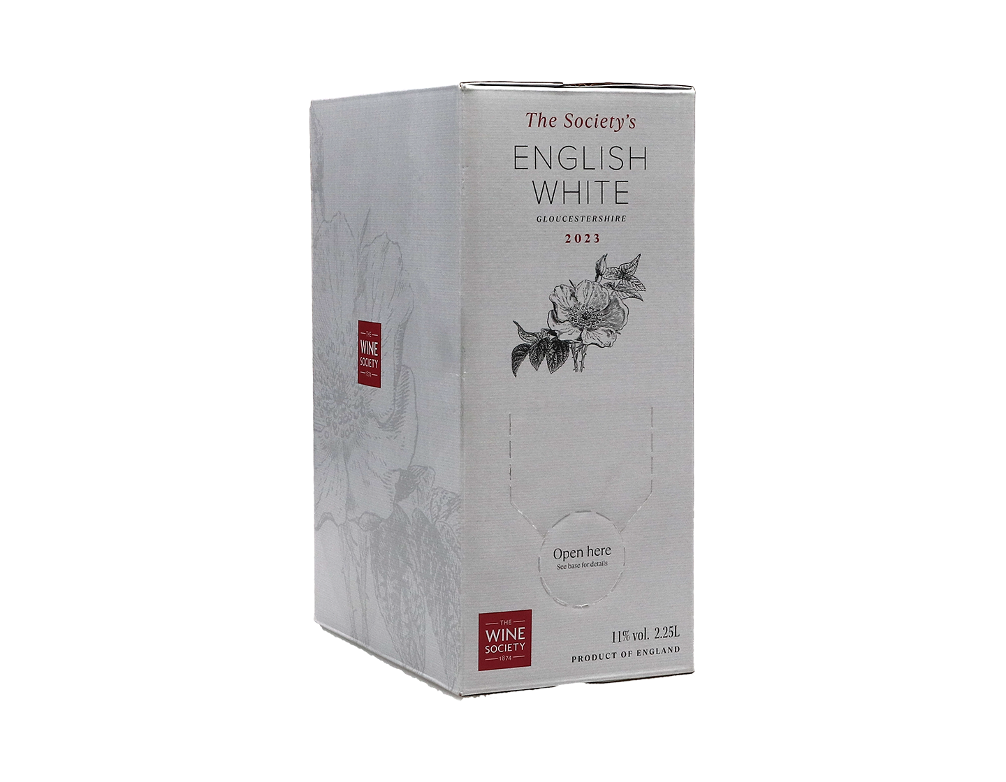The Society's English White 2023 Bag in Box 2.25 Litre 2023