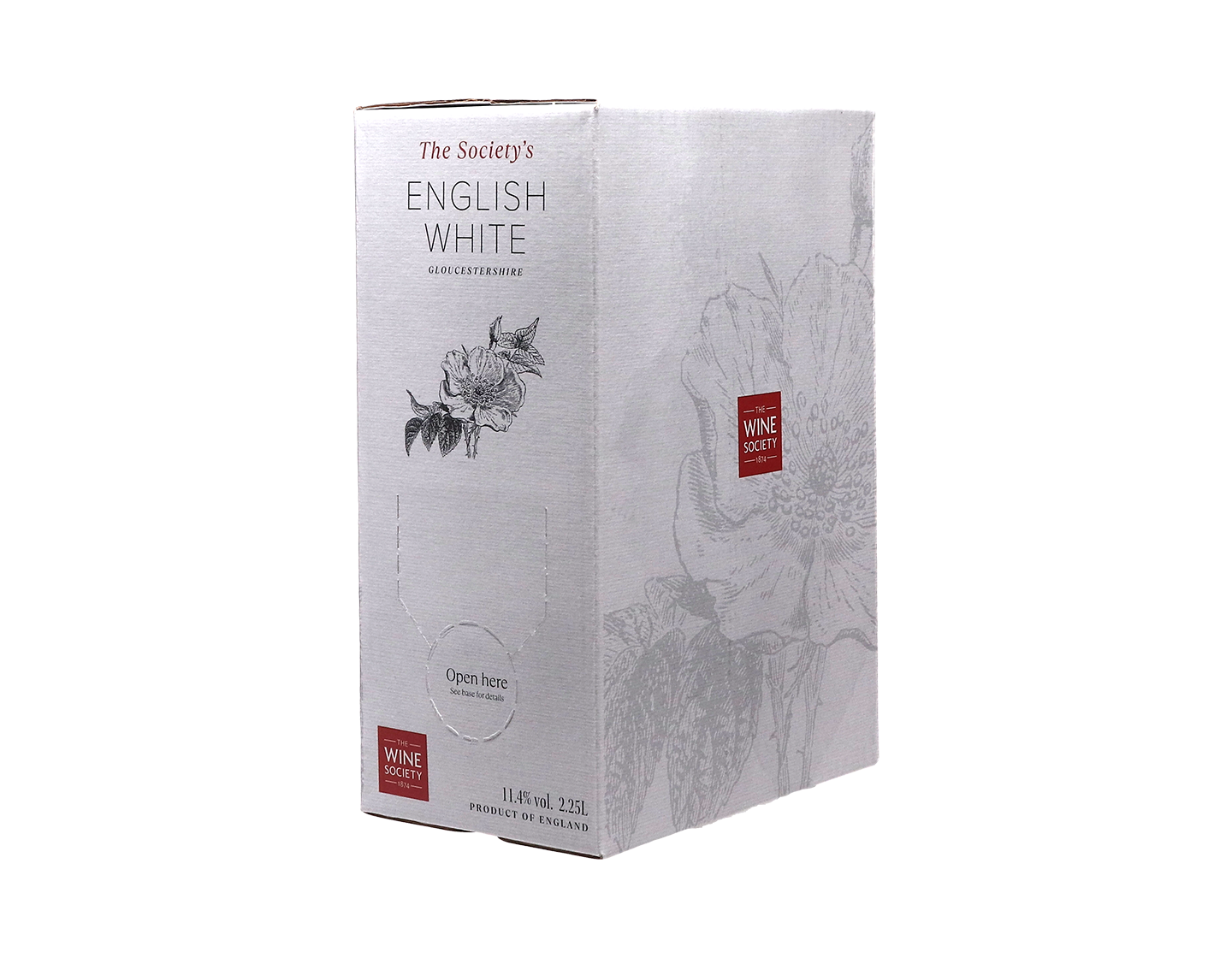 The Society's English White 2024 Bag-in-Box (2.25 litre)