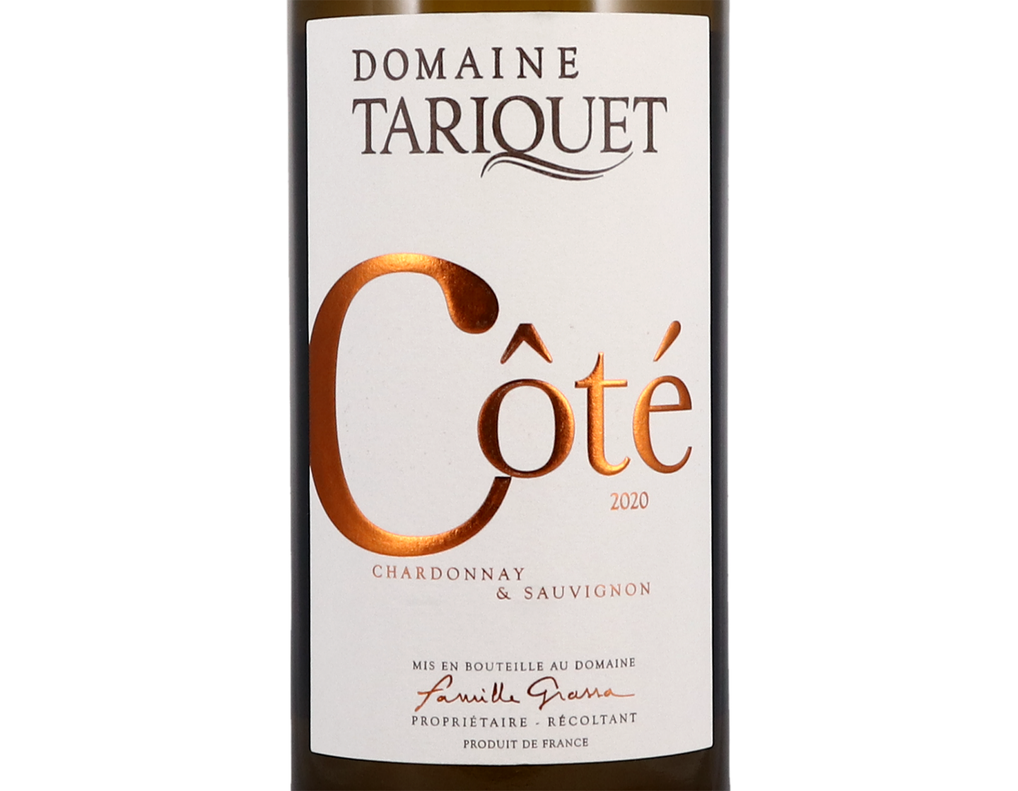 Tariquet Côté Chardonnay-Sauvignon, Côtes de Gascogne 2020