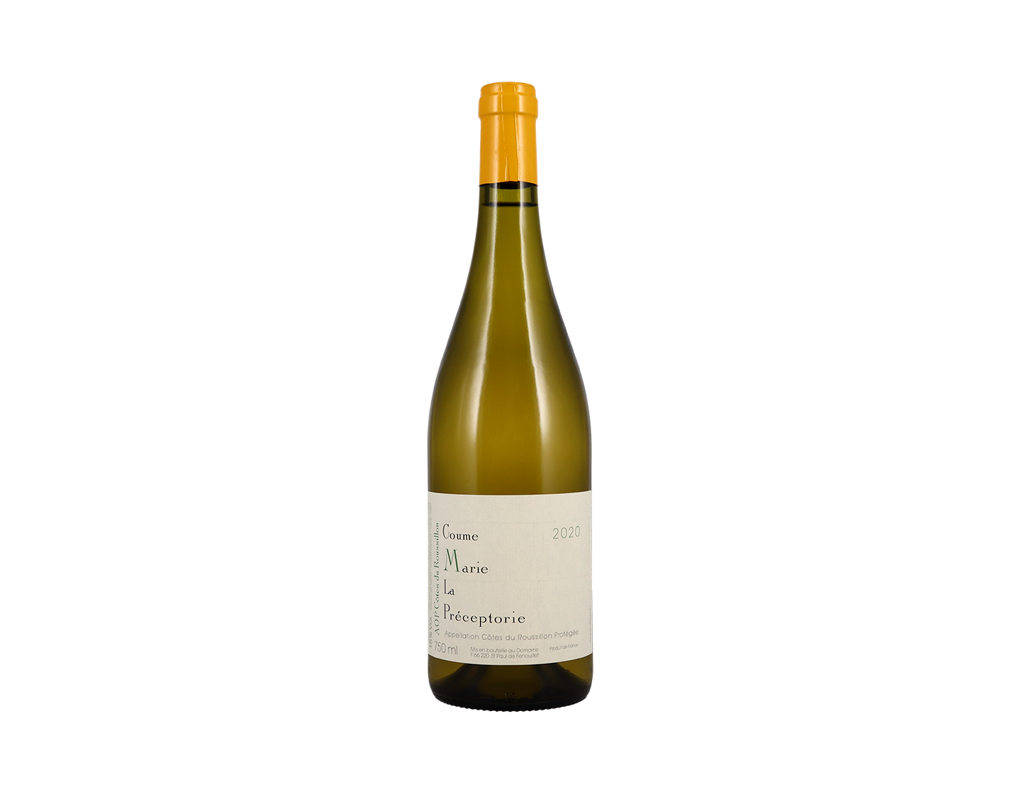 Côtes du Roussillon Blanc Coume Marie, La Préceptorie 2020