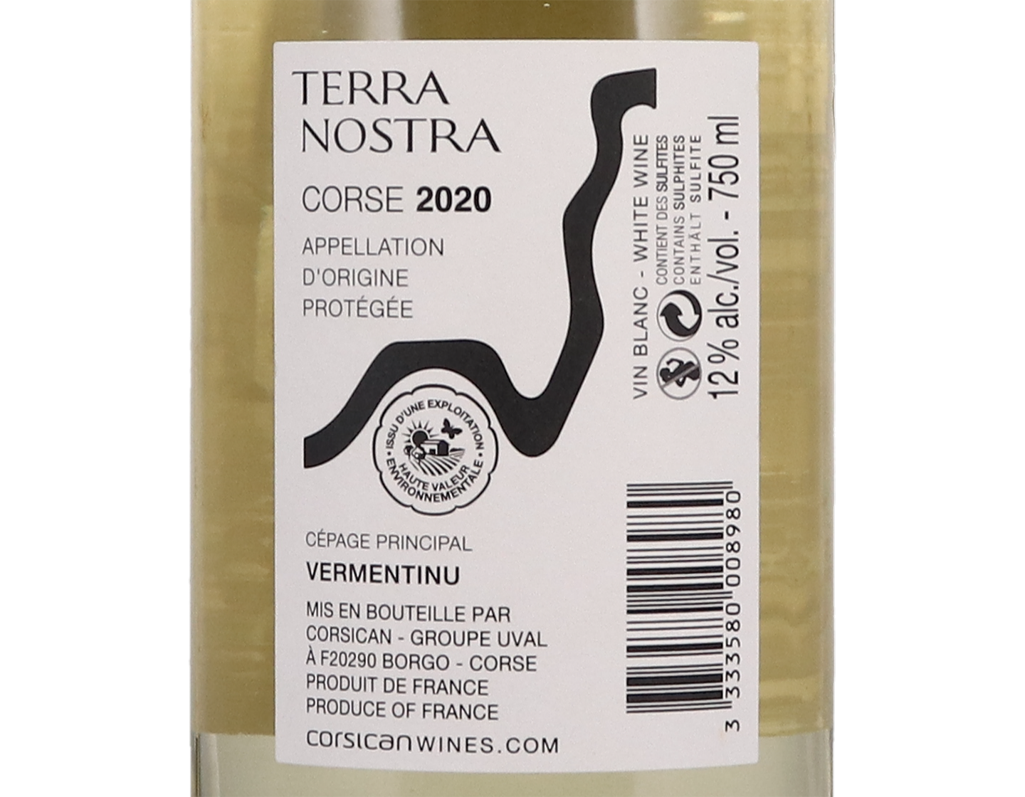 Corse Terra Nostra Blanc 2020