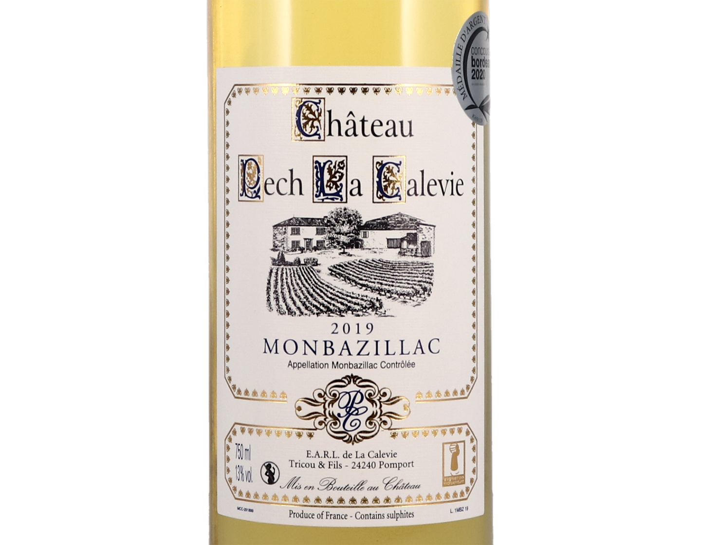 Monbazillac, Château Pech La Calevie 2019