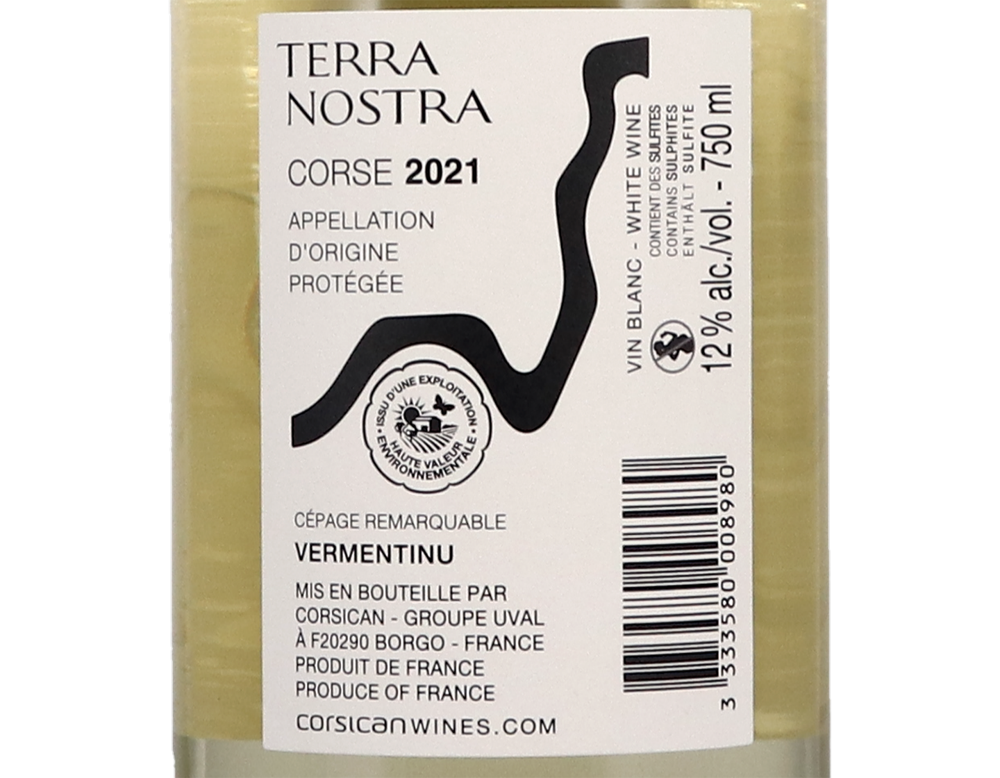 Corse Terra Nostra Blanc 2021