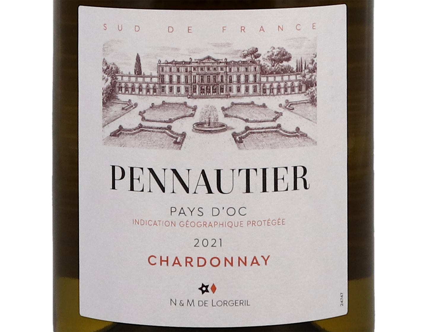 Chardonnay, Pays d'Oc, Domaine de Pennautier 2021