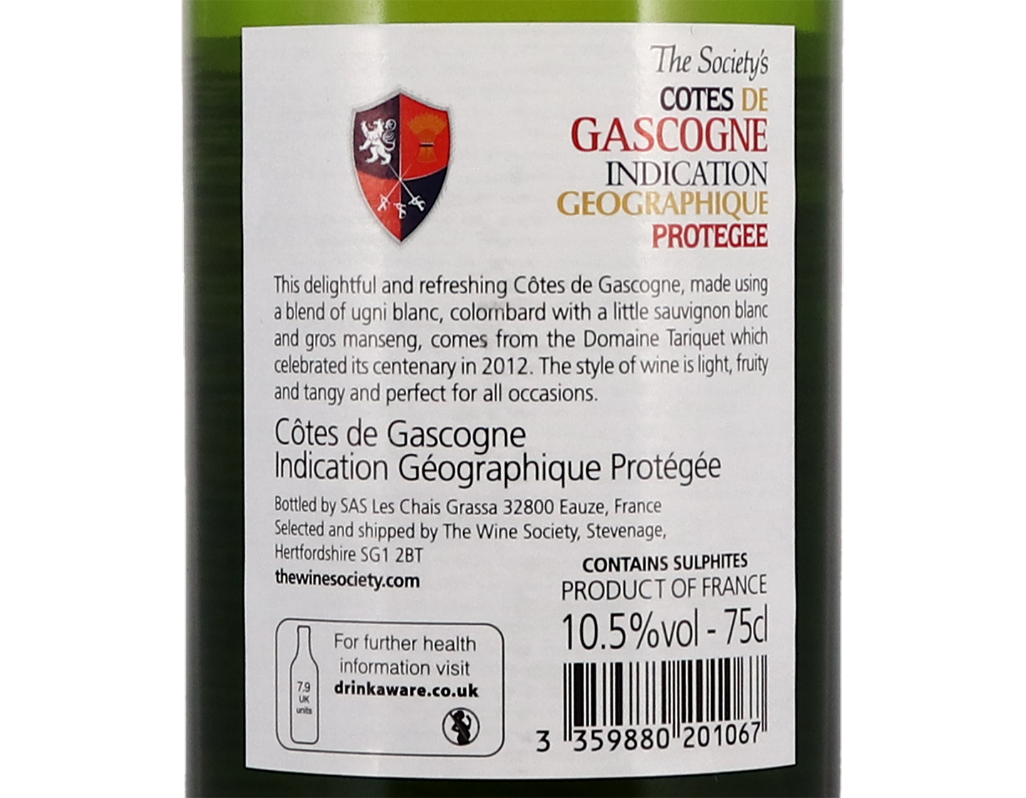 The Society's Côtes de Gascogne 2021