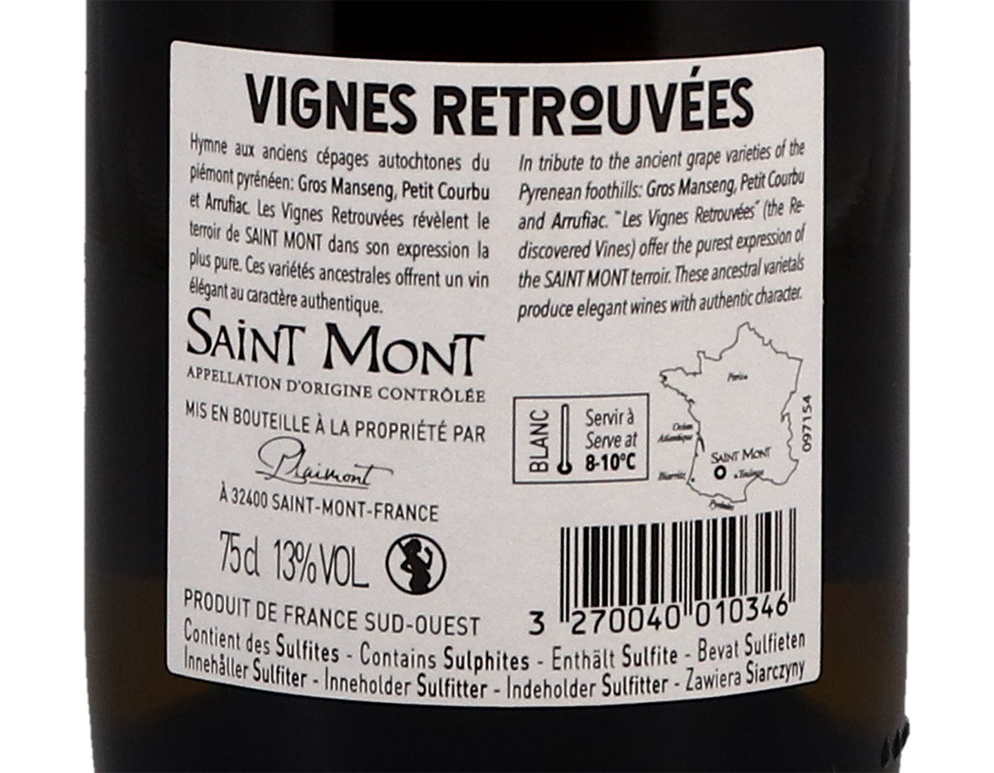 Saint Mont Les Vignes Retrouvees 2020