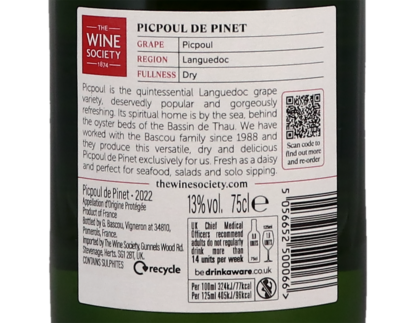 The Society's Picpoul de Pinet 2022