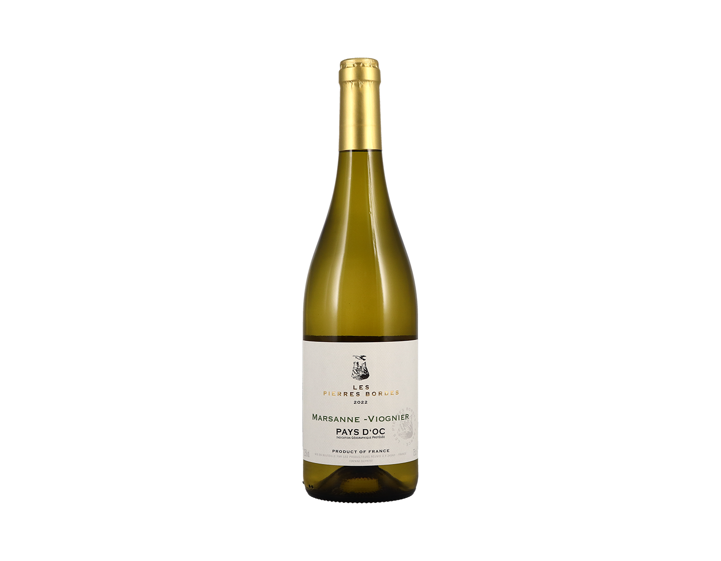 Les Pierres Bordes Marsanne-Viognier, Pays d'Oc 2022