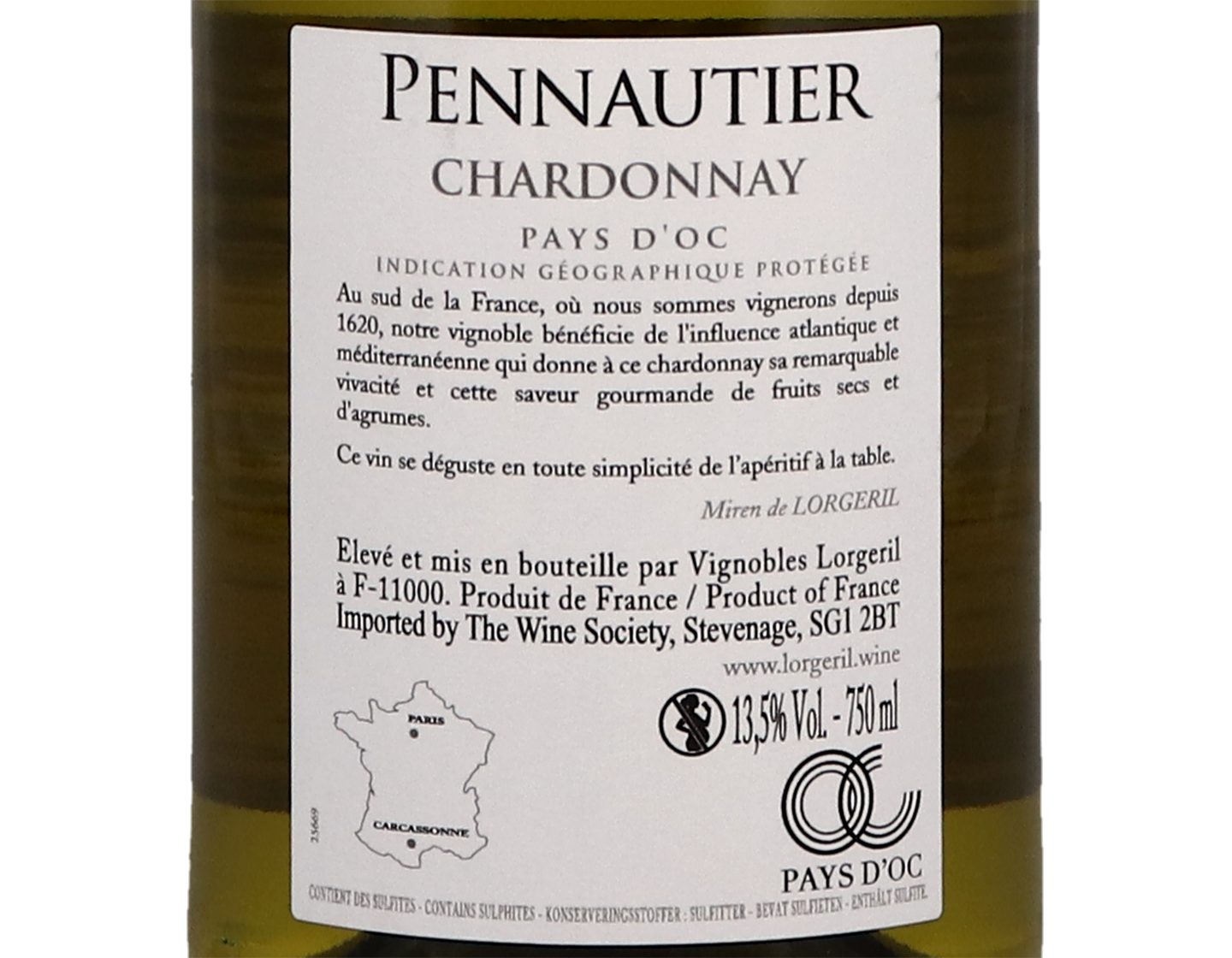 Chardonnay Domaine de Pennautier 2022