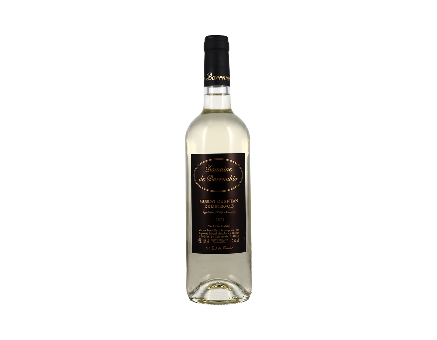 Muscat Saint Jean de Minervois Domaine de Barroubio 2021
