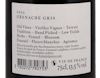 Domaine Jones Vineyard Collection Grenache Gris Vin de France 2022 view 3