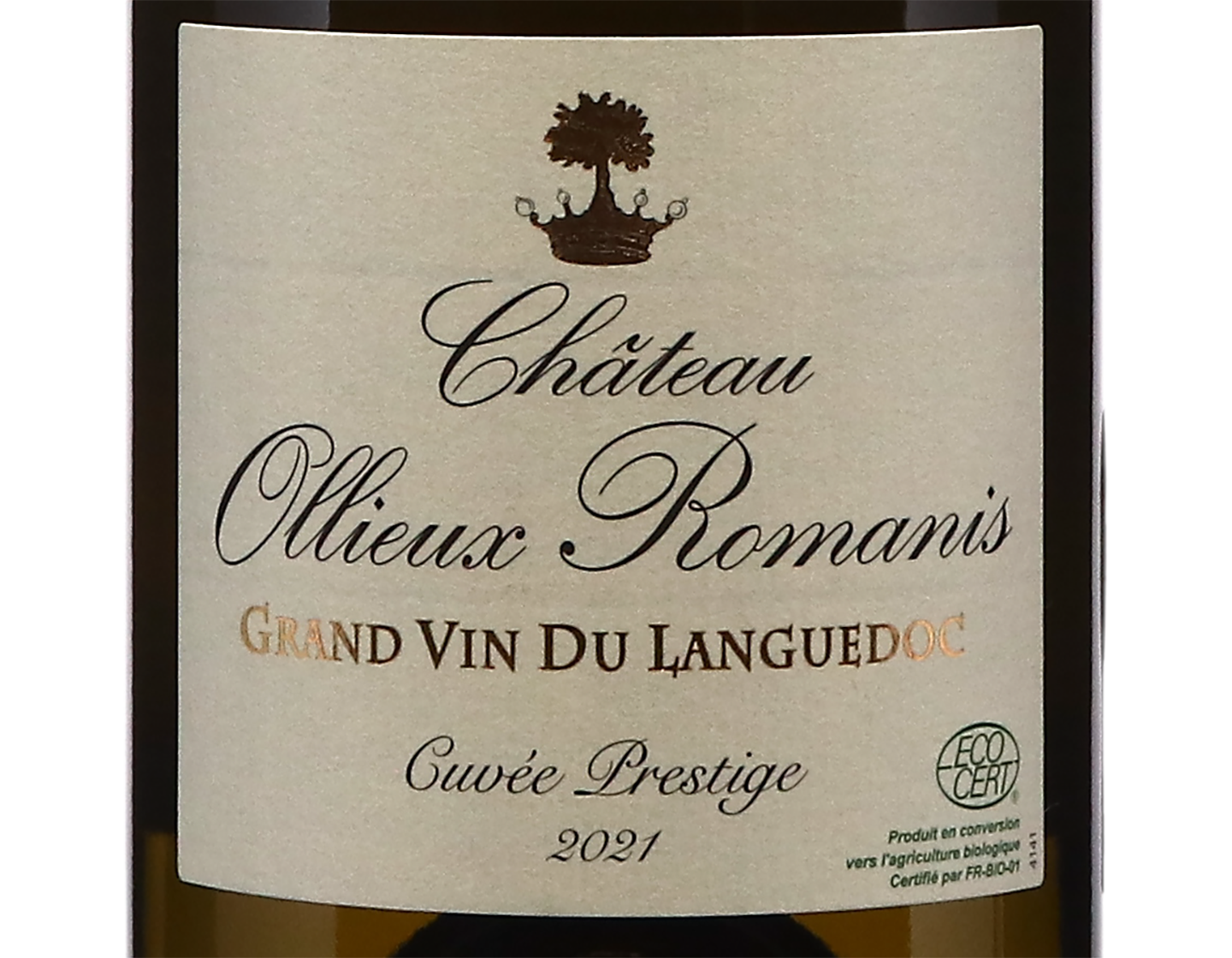 Corbieres Blanc Cuvee Prestige Ch Ollieux Romanis 2021