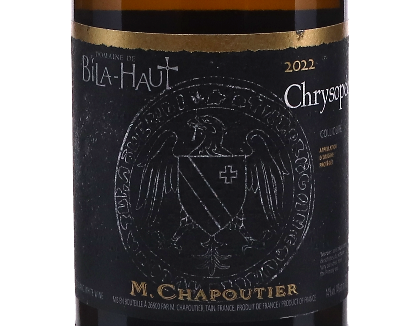 Collioure Blanc Chrysopee Chapoutier 2022