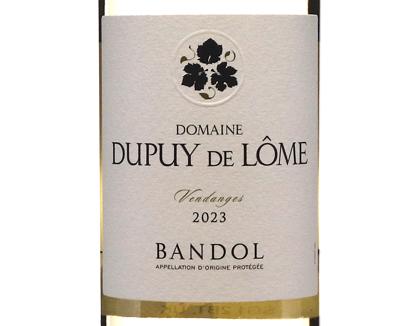 Bandol Blanc Domaine Dupuy de Lome 2023