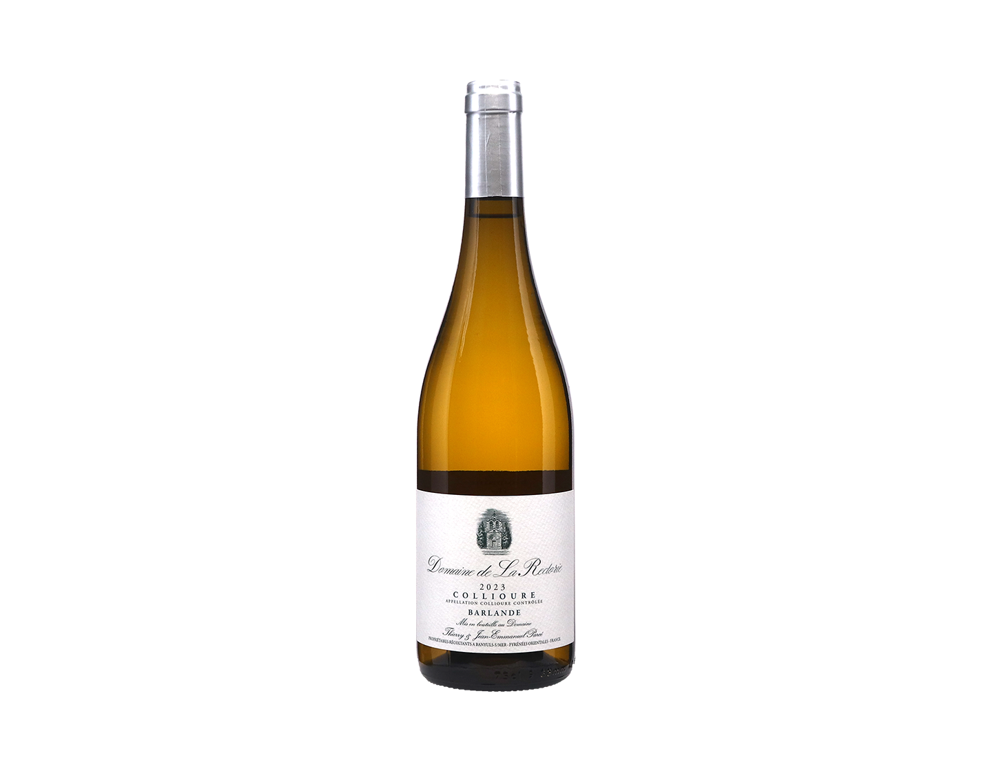 Collioure Blanc, Barlande, Domaine de la Rectorie 2023