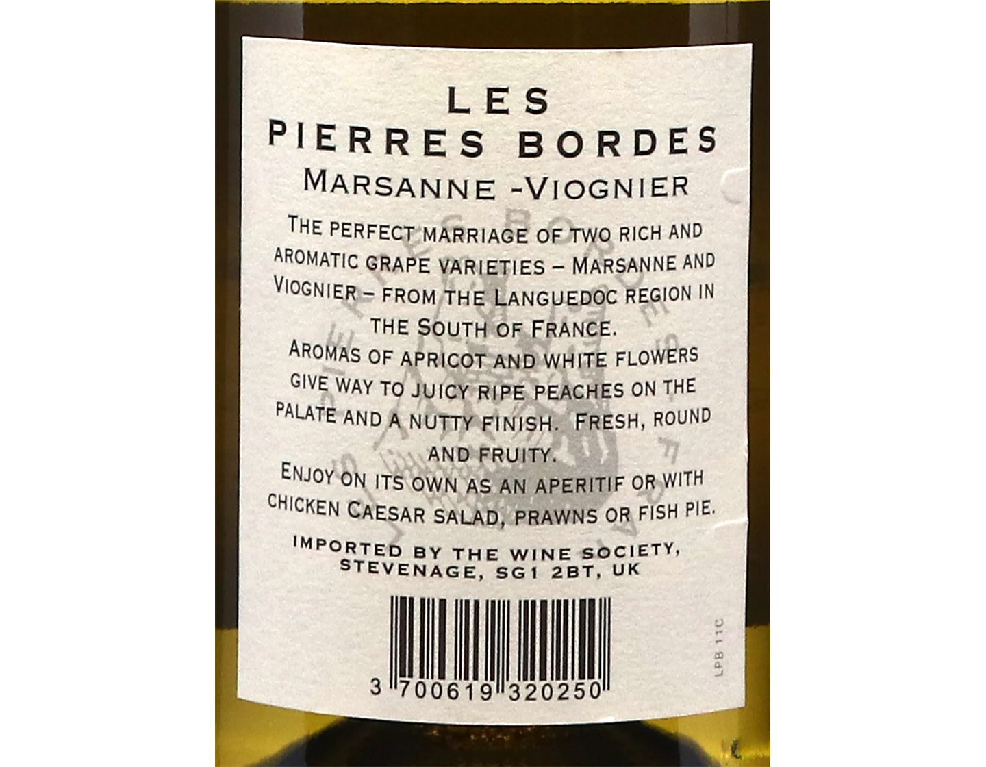 Les Pierres Bordes Marsanne Viognier 2024