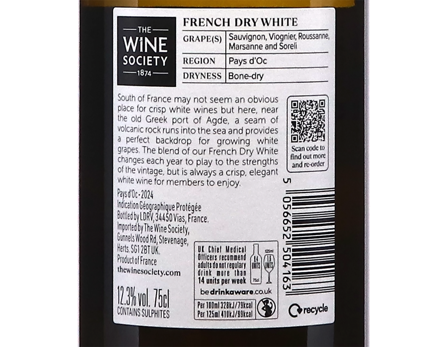 The Society's French Dry White 2024