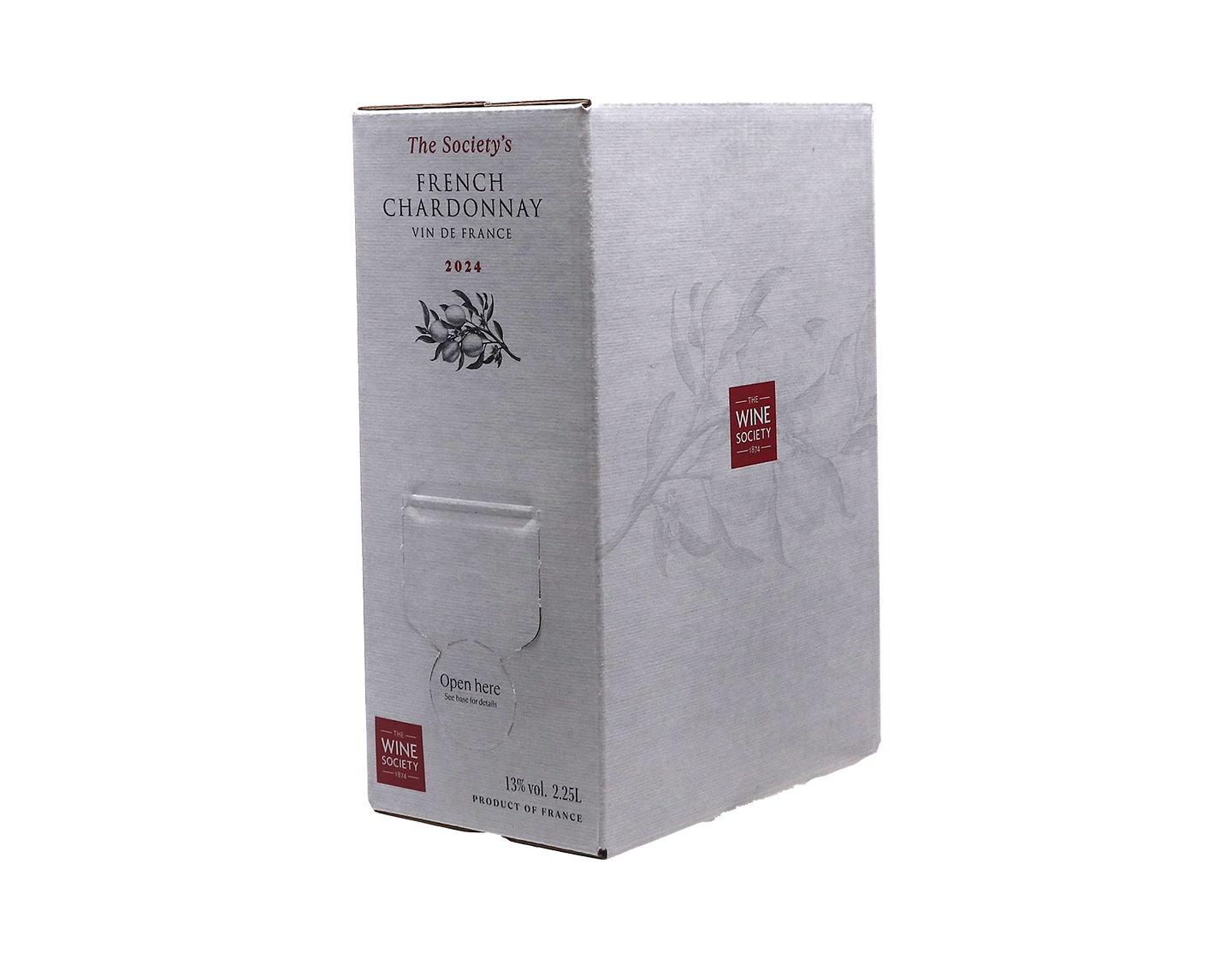 The Society's French Chardonnay 2024 Bag-in-Box (2.25 litre)