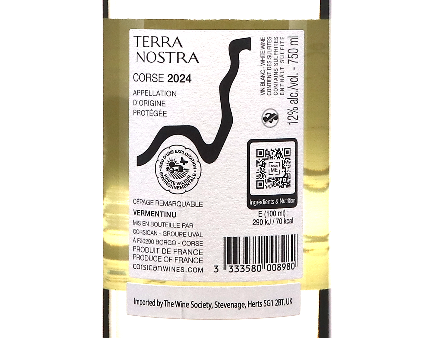 Corse Terra Nostra Blanc 2024