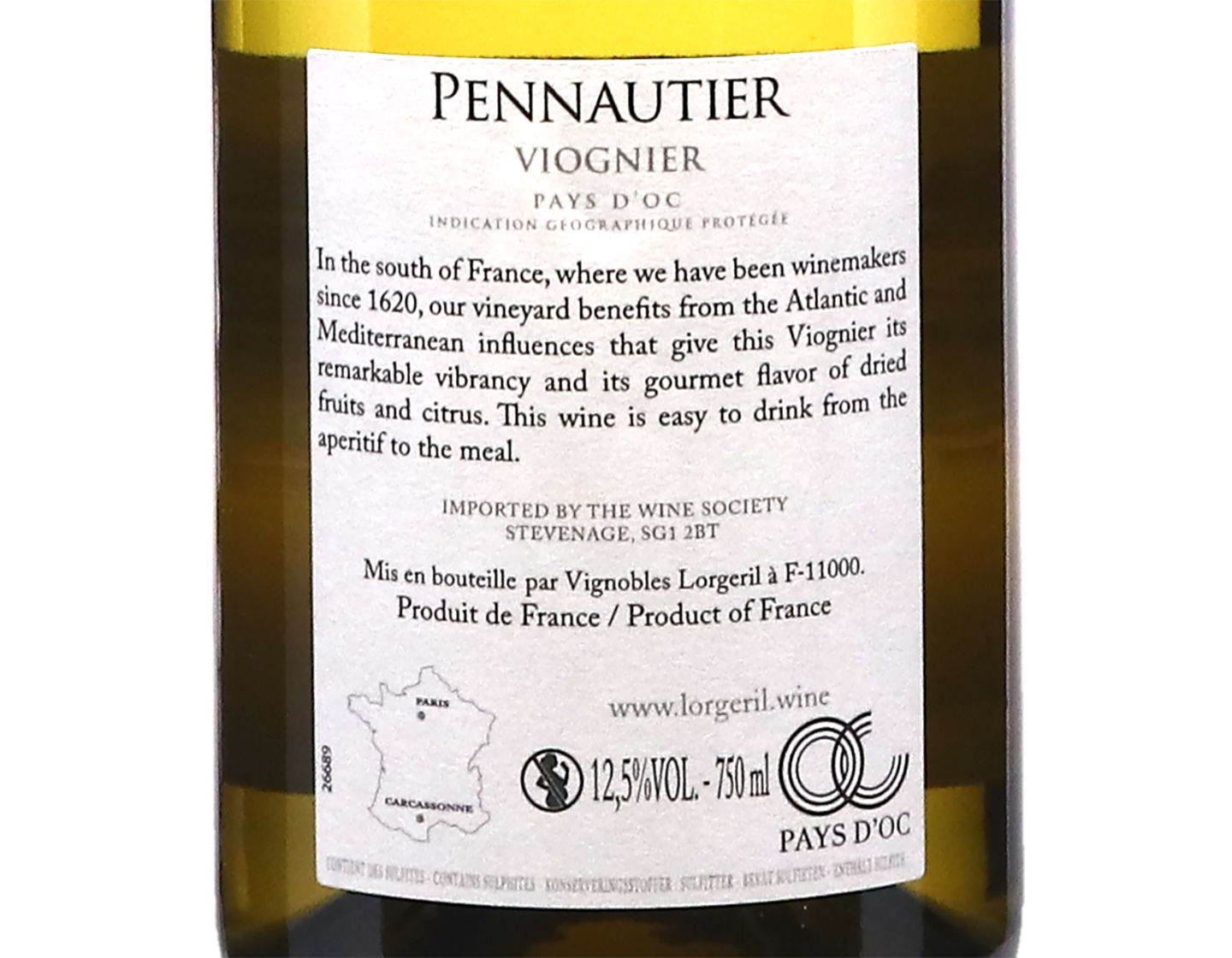 Viognier Pays d Oc Pennautier 2024