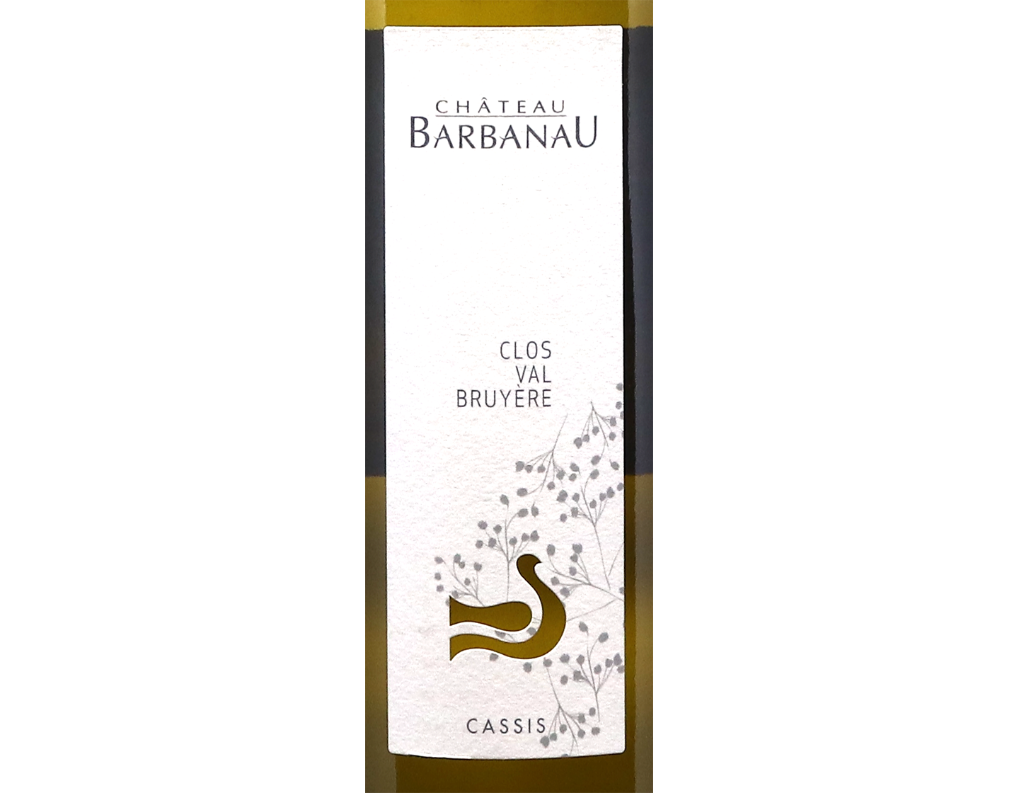 Cassis Clos Val Bruyere Chateau Barbanau 2024 ORGANIC