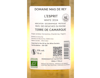 Mas de Rey Esprit Blanc Terre de Camargue 2024 ORGANIC view 3