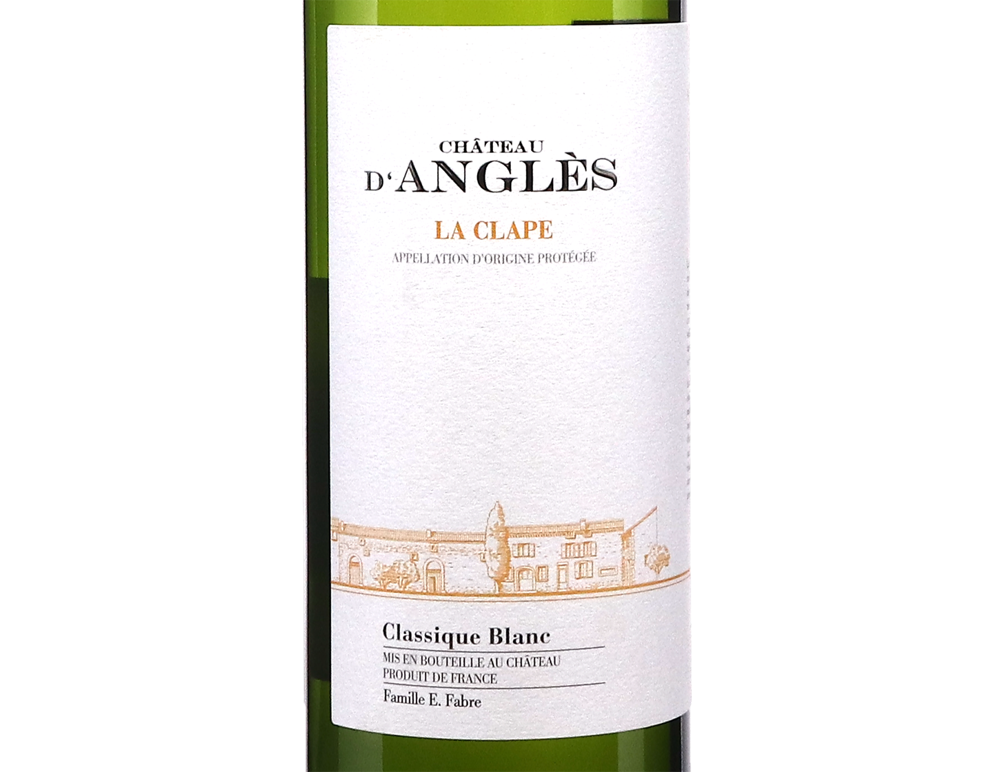 La Clape Blanc Chateau d Angles 2024 ORGANIC