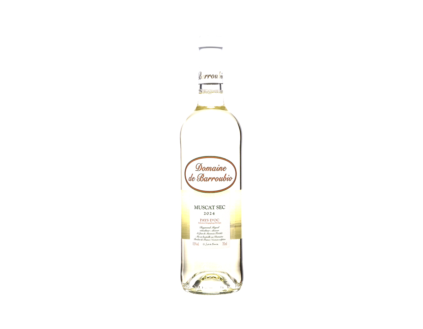 Muscat Sec, Pays d'Oc, Domaine de Barroubio 2024