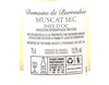 Muscat Sec Domaine de Barroubio 2024 view 3