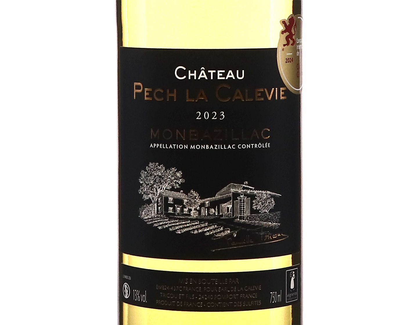 Monbazillac Chateau Pech la Calevie 2023