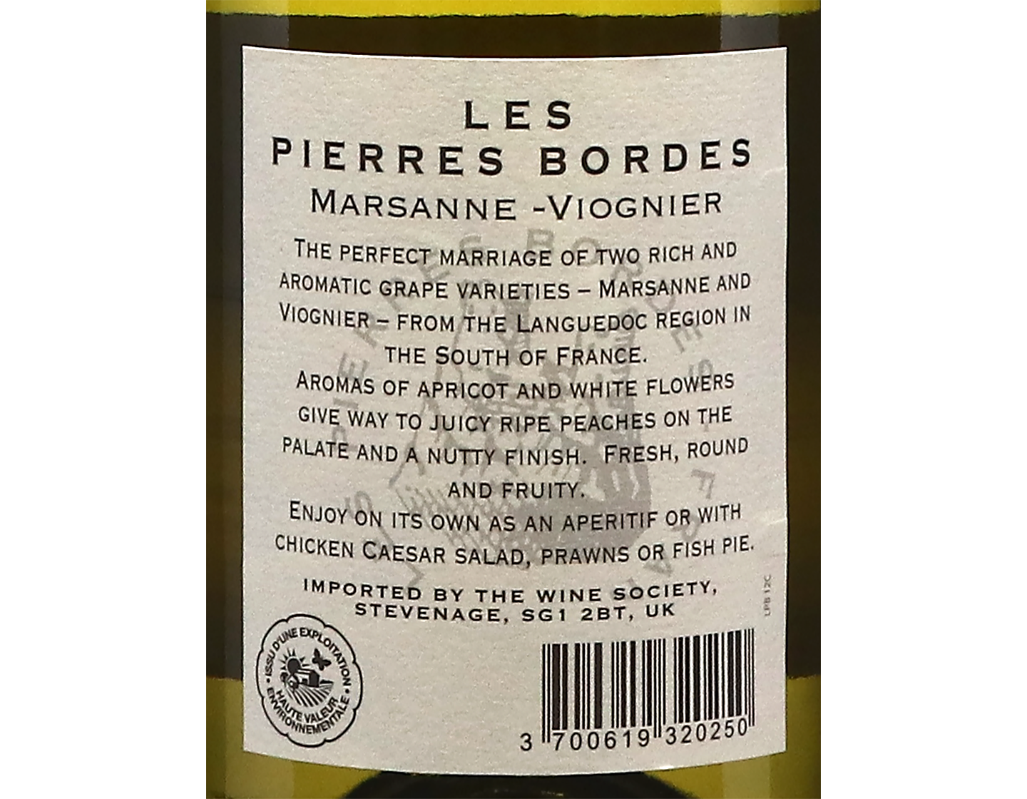 Les Pierres Bordes Marsanne Viognier 2025