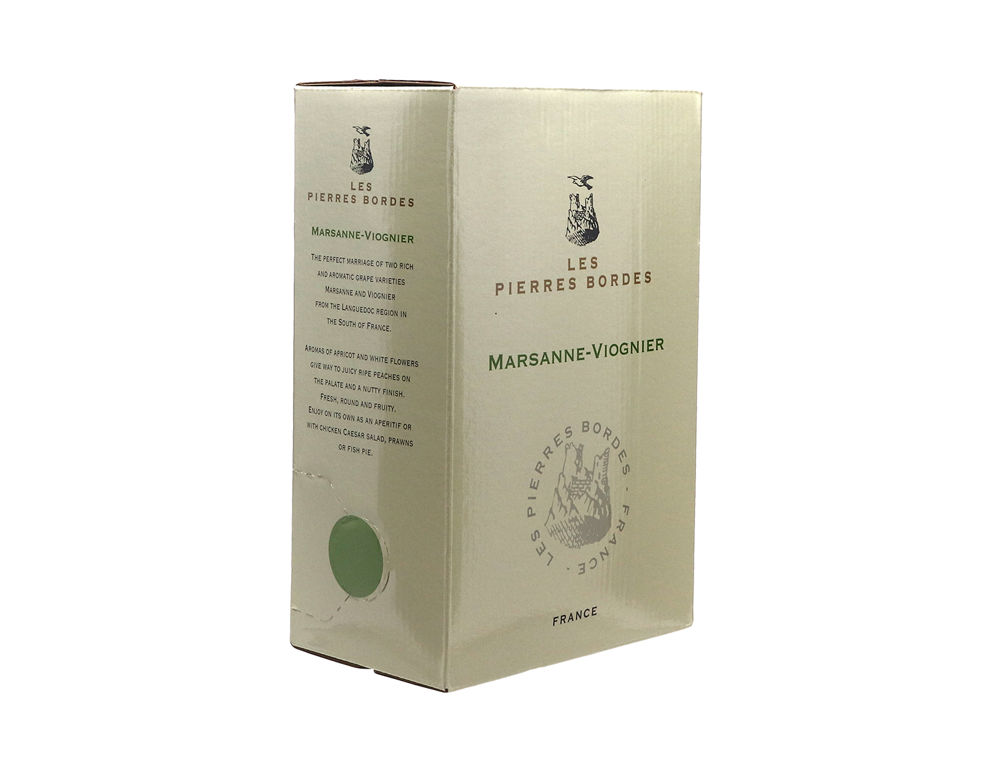 Les Pierres Bordes Marsanne-Viognier 2025 Bag-in-Box (2.25 litre)