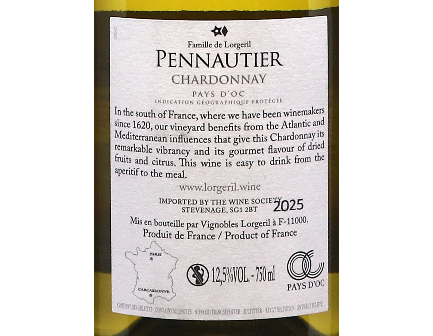 Chardonnay Domaine de Pennautier 2025