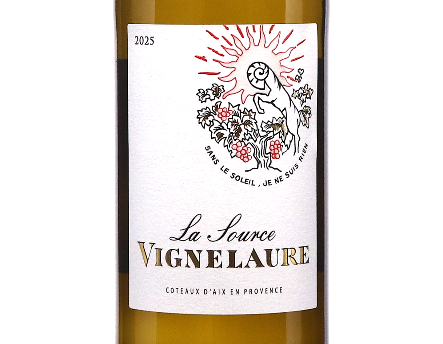 Coteaux d Aix en Provence La Source Blanc Chateau Vignelaure 2025 ORGANIC
