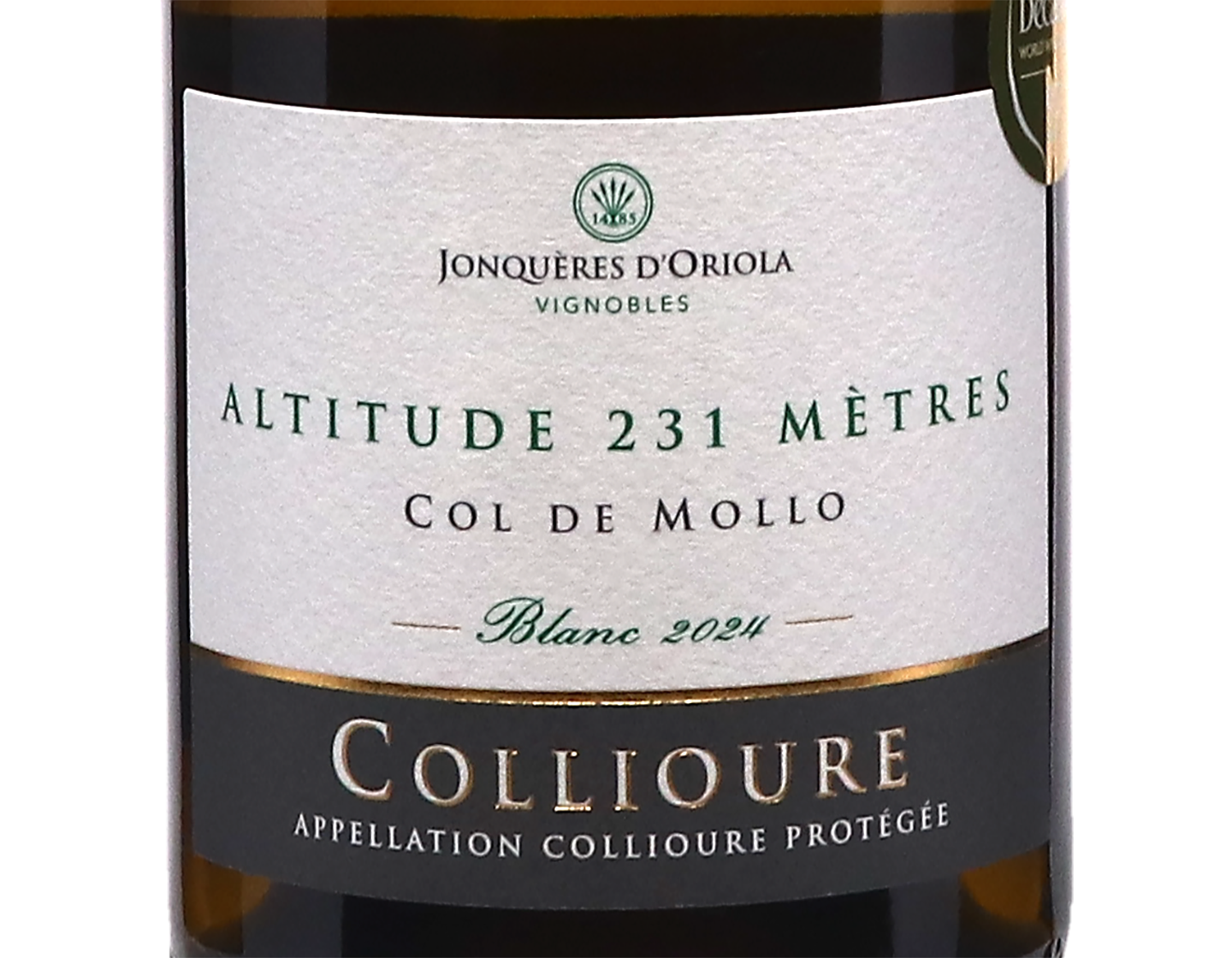 Collioure Blanc Col de Mollo 2024