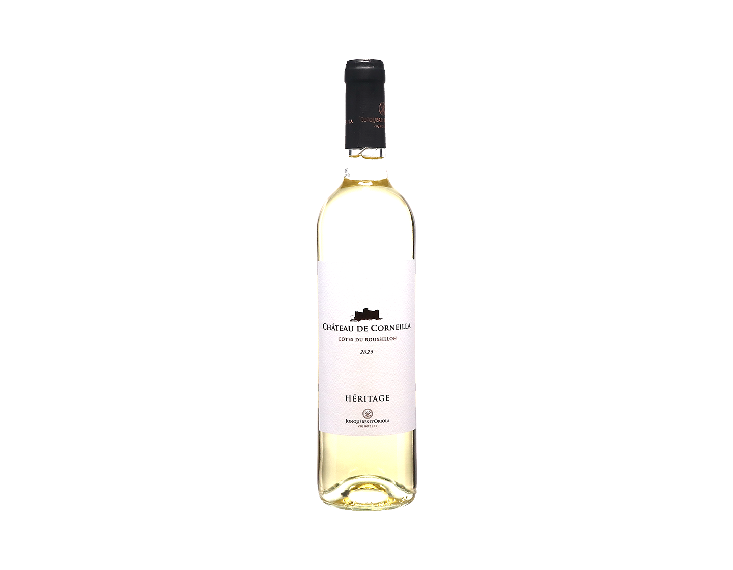 Côtes du Roussillon Blanc Héritage, Château de Corneilla 2025