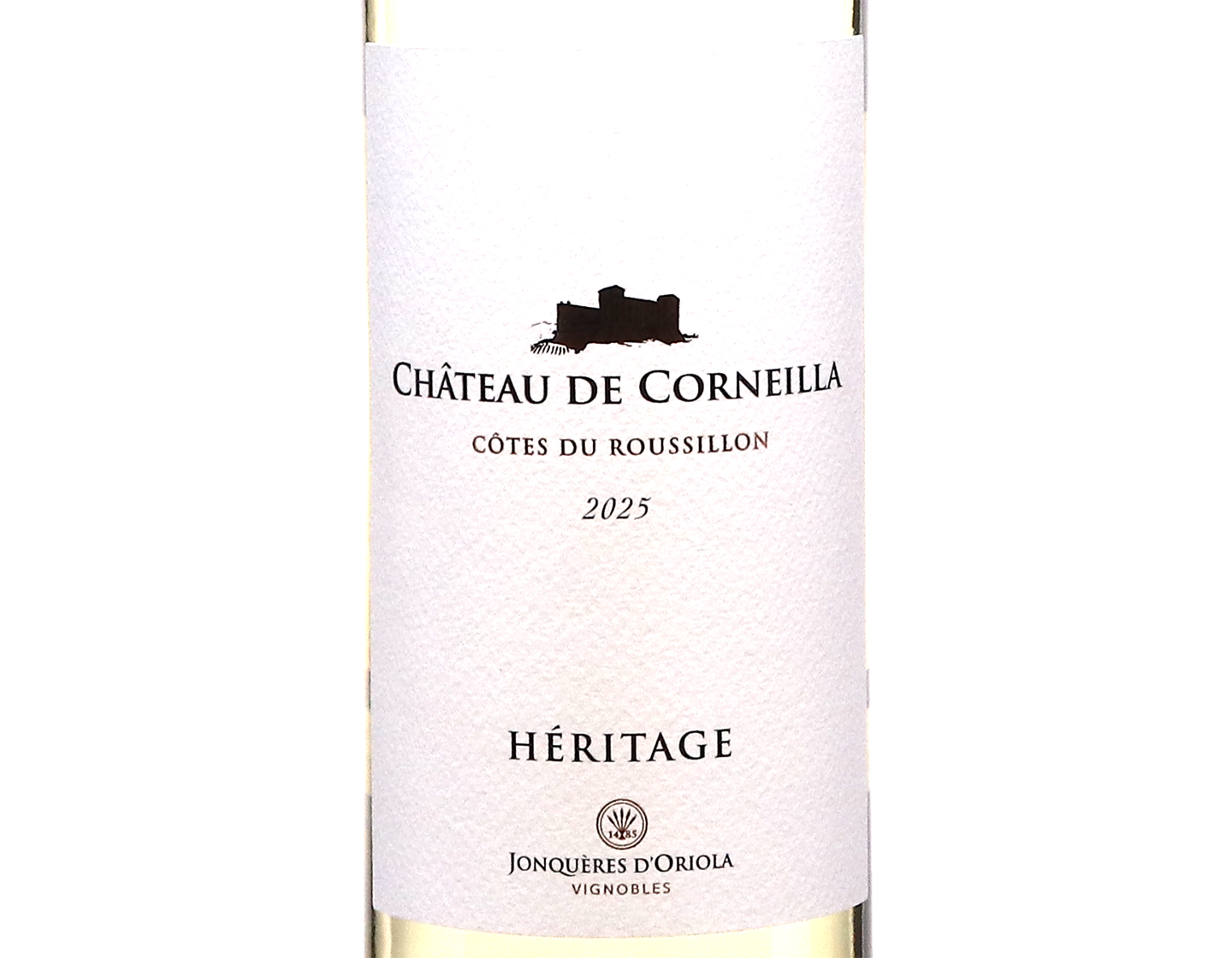 Cotes du Roussillon Blanc Heritage Chateau de Corneilla 2025