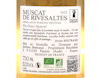 Muscat de Rivesaltes Domaine Bertrand Berge 2025 ORGANIC view 3