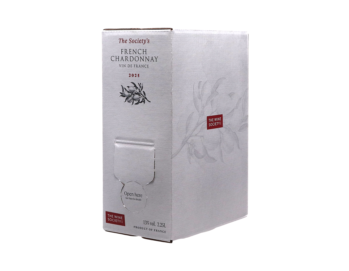 The Society's French Chardonnay 2025 Bag-in-Box (2.25 litre)