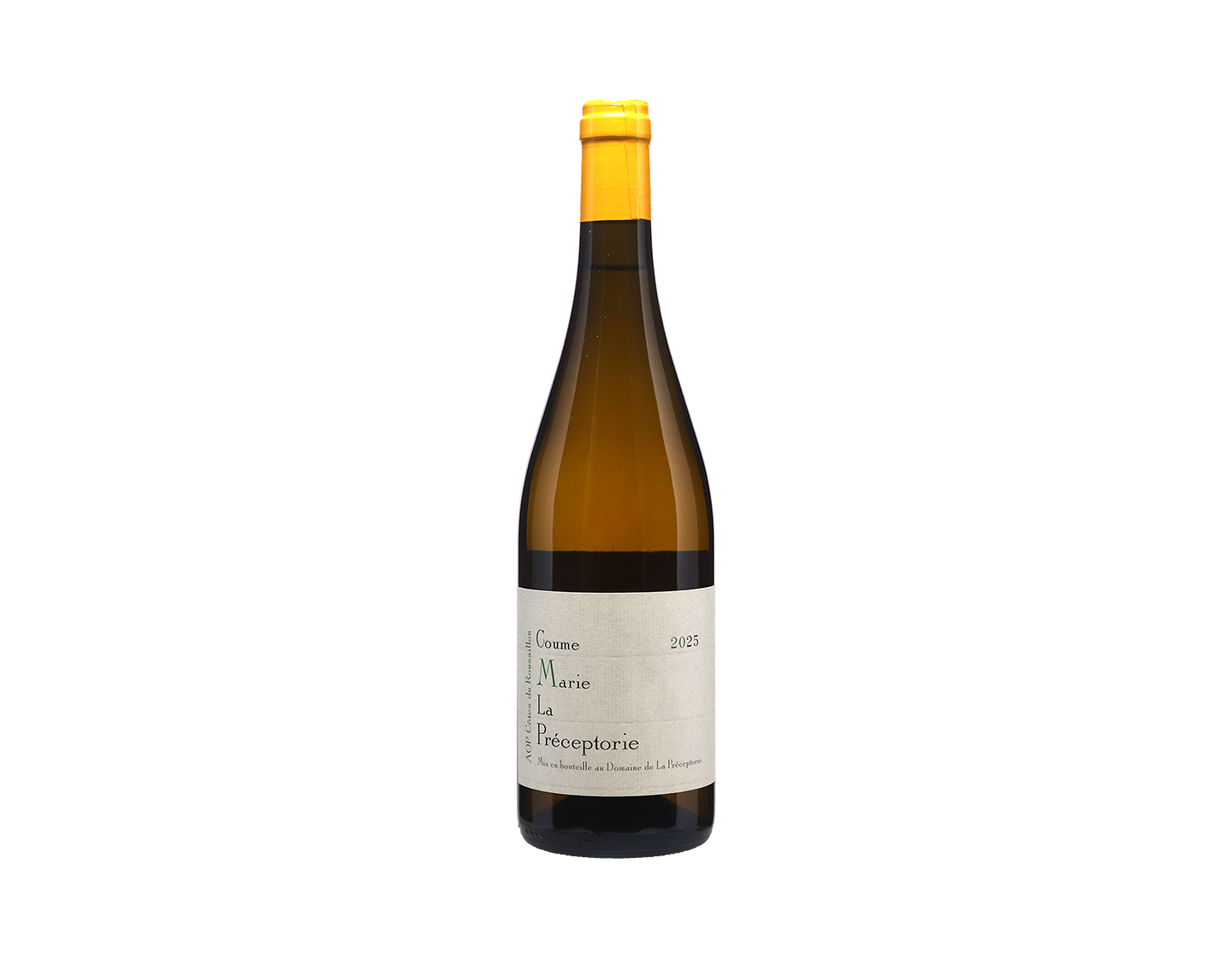 Côtes du Roussillon Blanc Coume Marie, La Préceptorie 2025