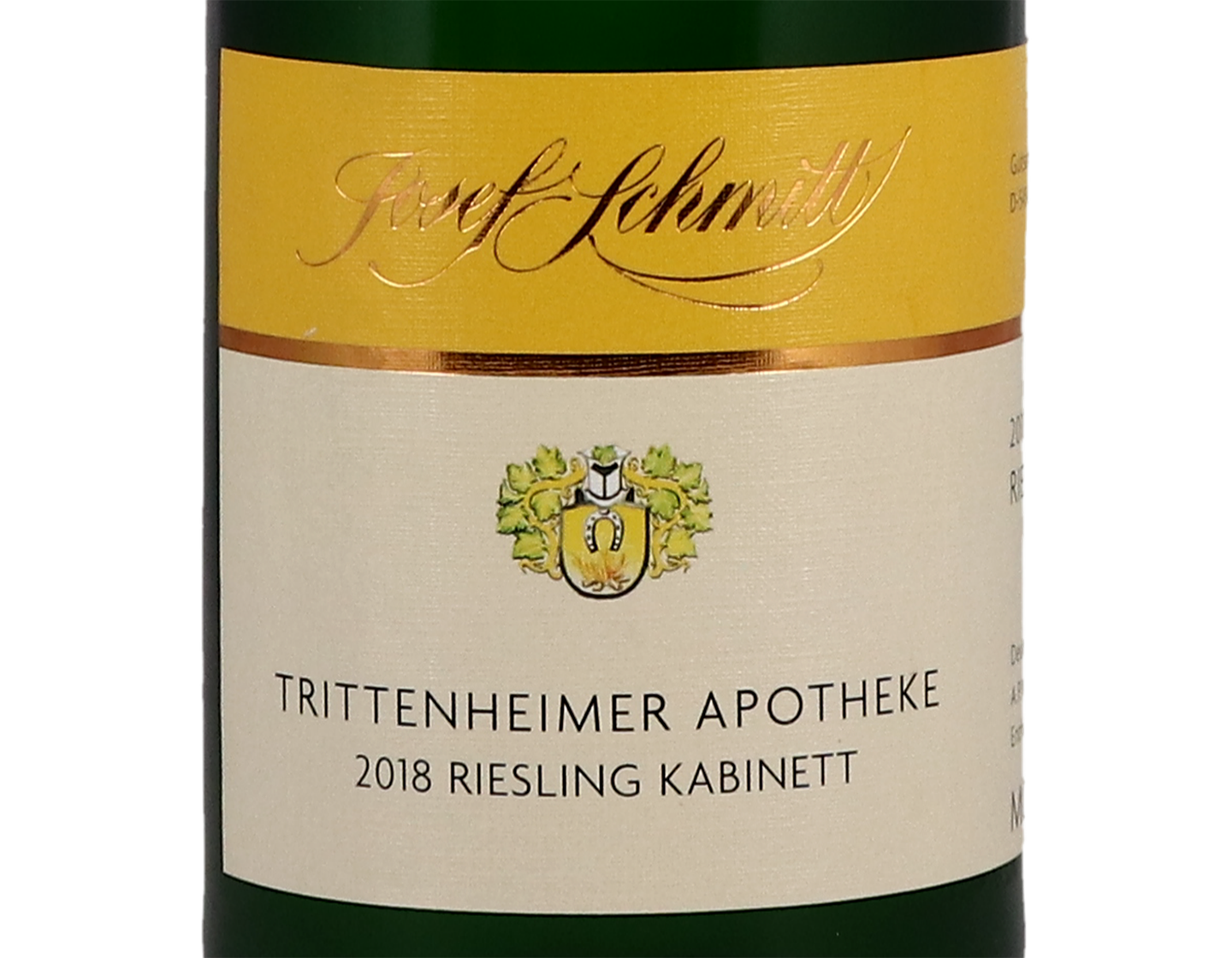 Trittenheimer Apotheke Riesling Kabinett, Josef Schmitt 2018