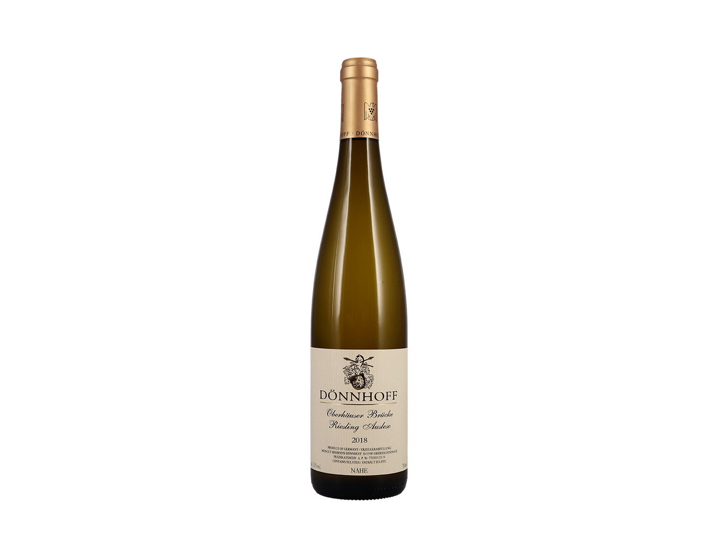 Oberhäuser Brücke Auslese Gold Capsule, Dönnhoff 2018