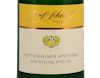 Trittenheimer Apotheke Riesling Spätlese, Josef Schmitt 2018 view 2