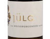 Weissburgunder, Weingut Jülg 2020 view 2