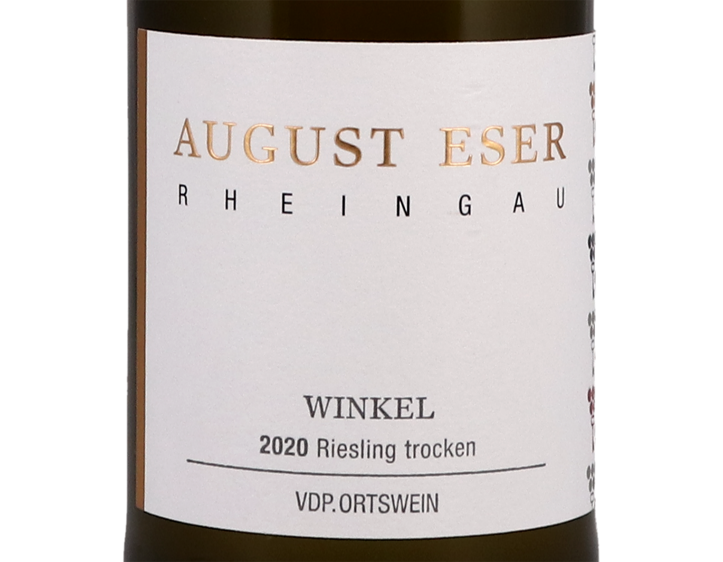 Winkel Riesling, August Eser 2020